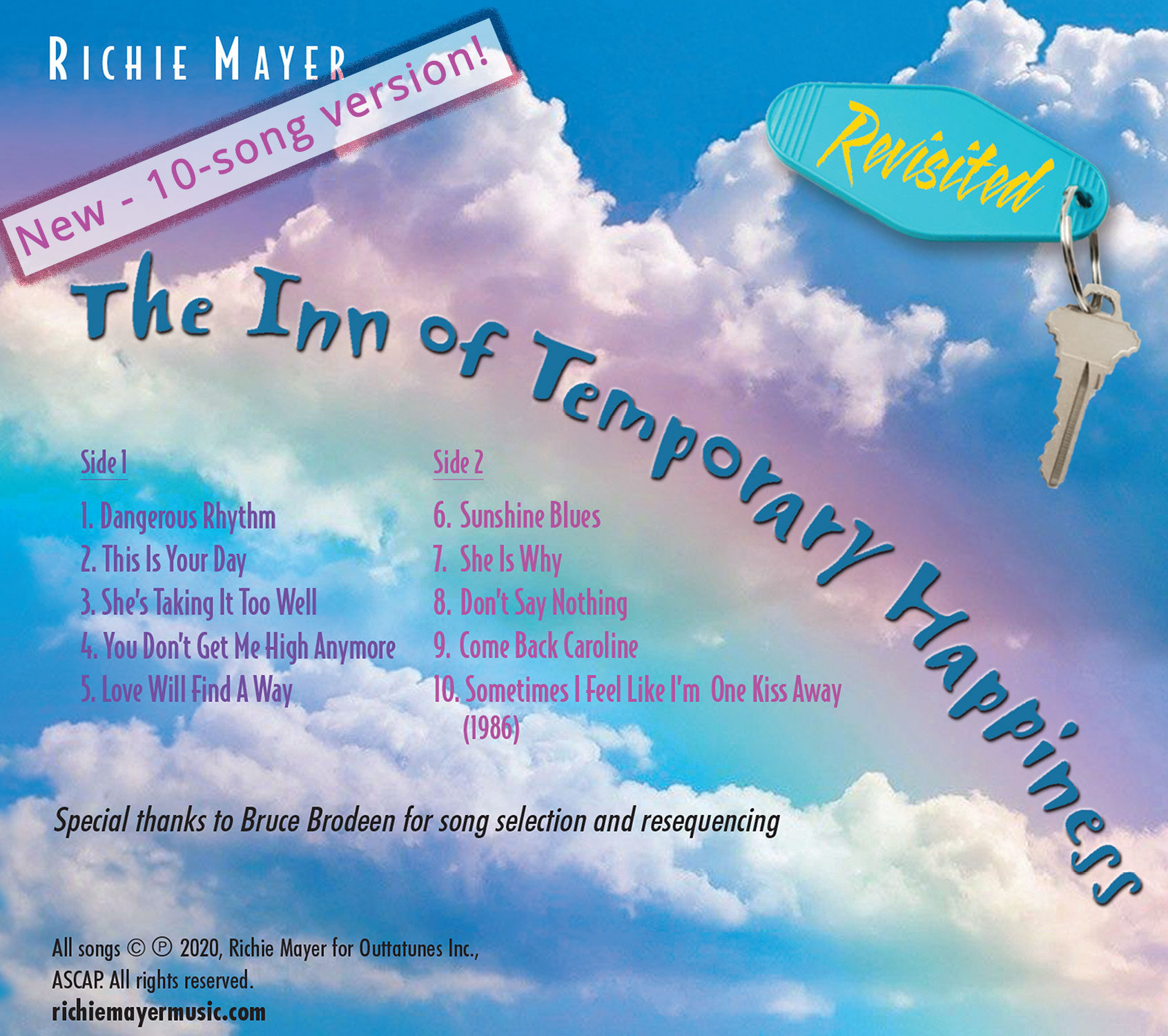 Inn of Temporary Happiness CD back cover